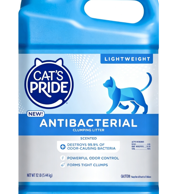 Premium Clumping Cat Litter – Unscented, Low Dust, 99% Odor Free